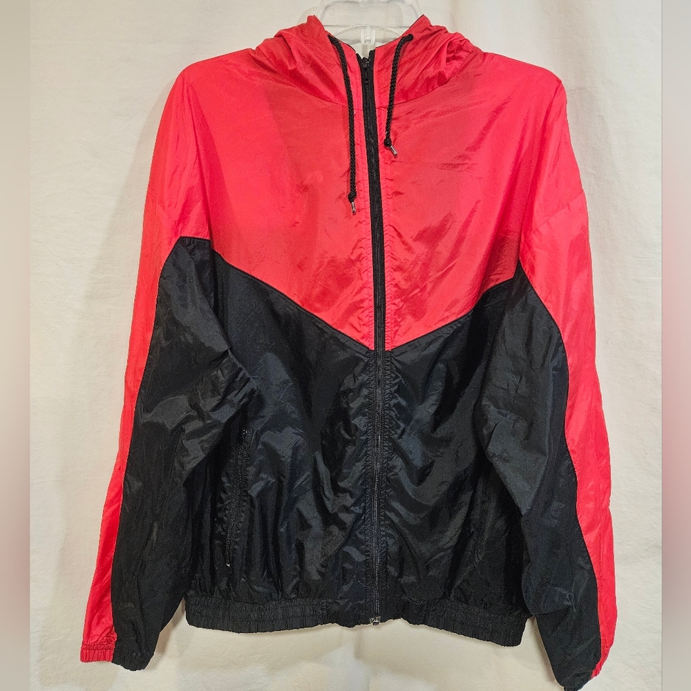 Eastboy Red and Black Windbreaker Jacket